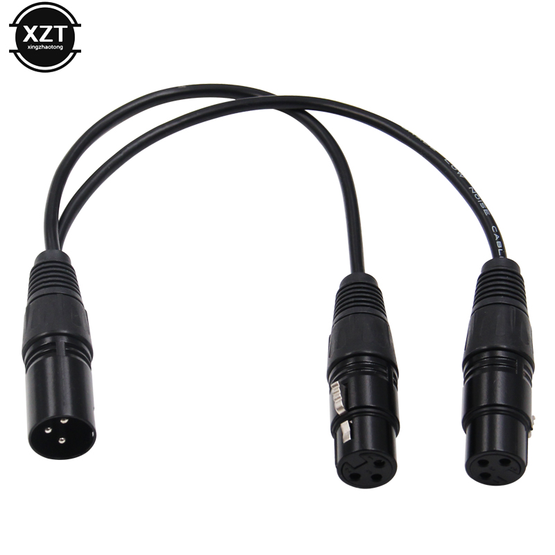 Audio Splitter Y - Nouveau prise XLR mâle à double