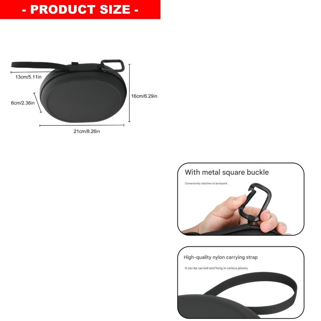 Noise Cancelling Headphone - EVA – étui rigide pour écouteurs