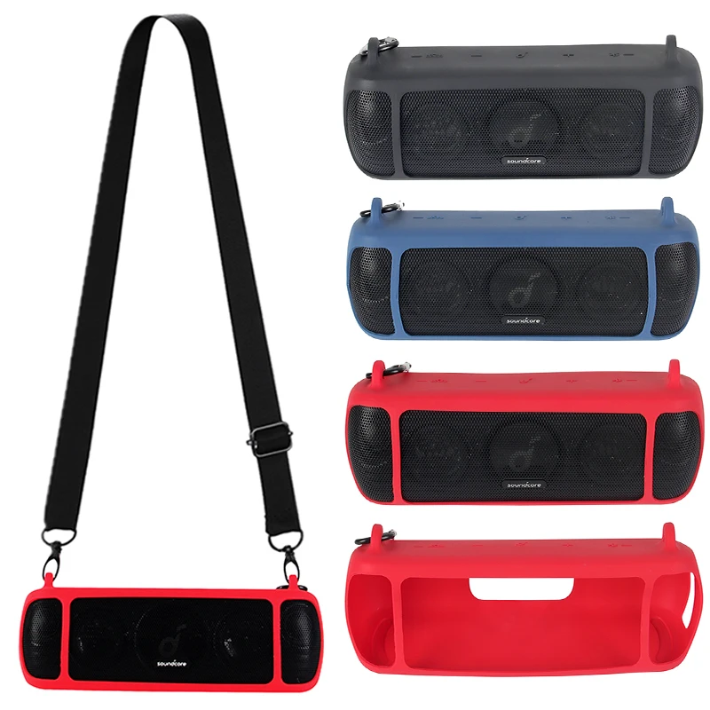 Anker Speaker Soundcore Motion+ - Étui en silicone pour haut-parleur Bluetooth