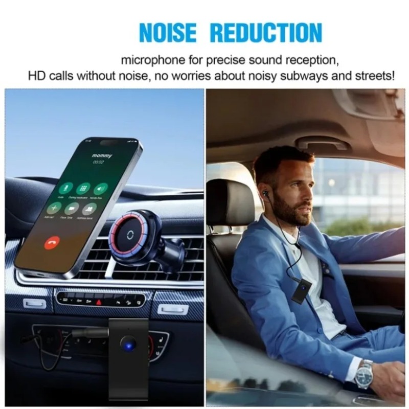Bluetooth Adapter Receiver - Récepteur Audio Bluetooth 5.0 avec écouteurs