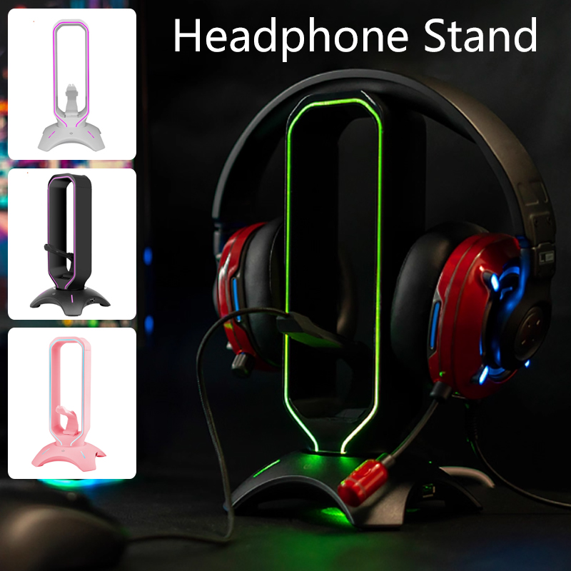 Gaming Headset Rgb - Support de casque de jeu RGB
