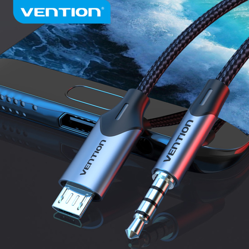 Cable Extension 3.5 - Vention – câble Audio Micro USB