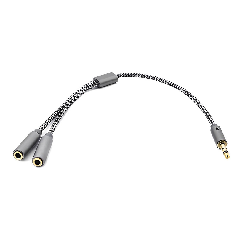 Earphone Splitter Jack - Répartiteur Audio 3.5mm, 1 pièce, prise
