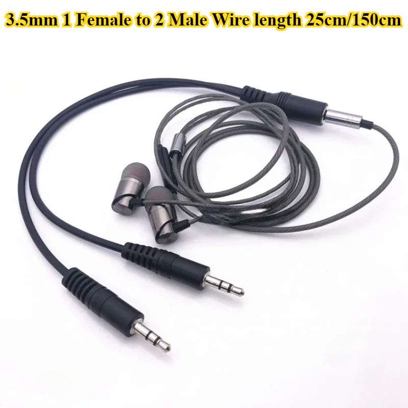 2/5 pièces/lot Câble adaptateu - Earphone Splitter Jack avis et prix