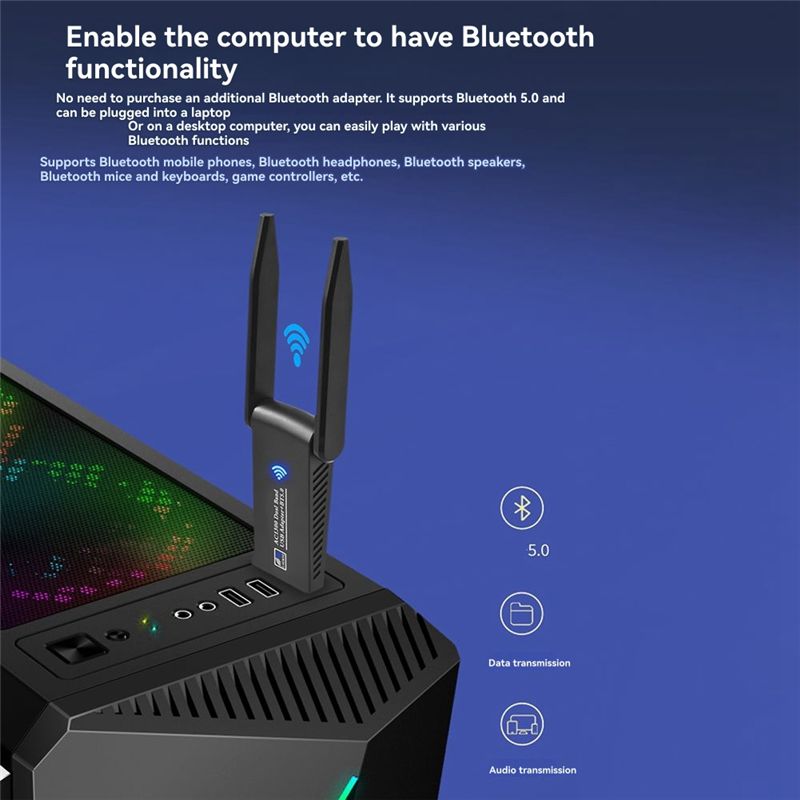 Adaptateur USB 3.0 Wifi Blueto - Bluetooth Adapter Receiver avis et prix